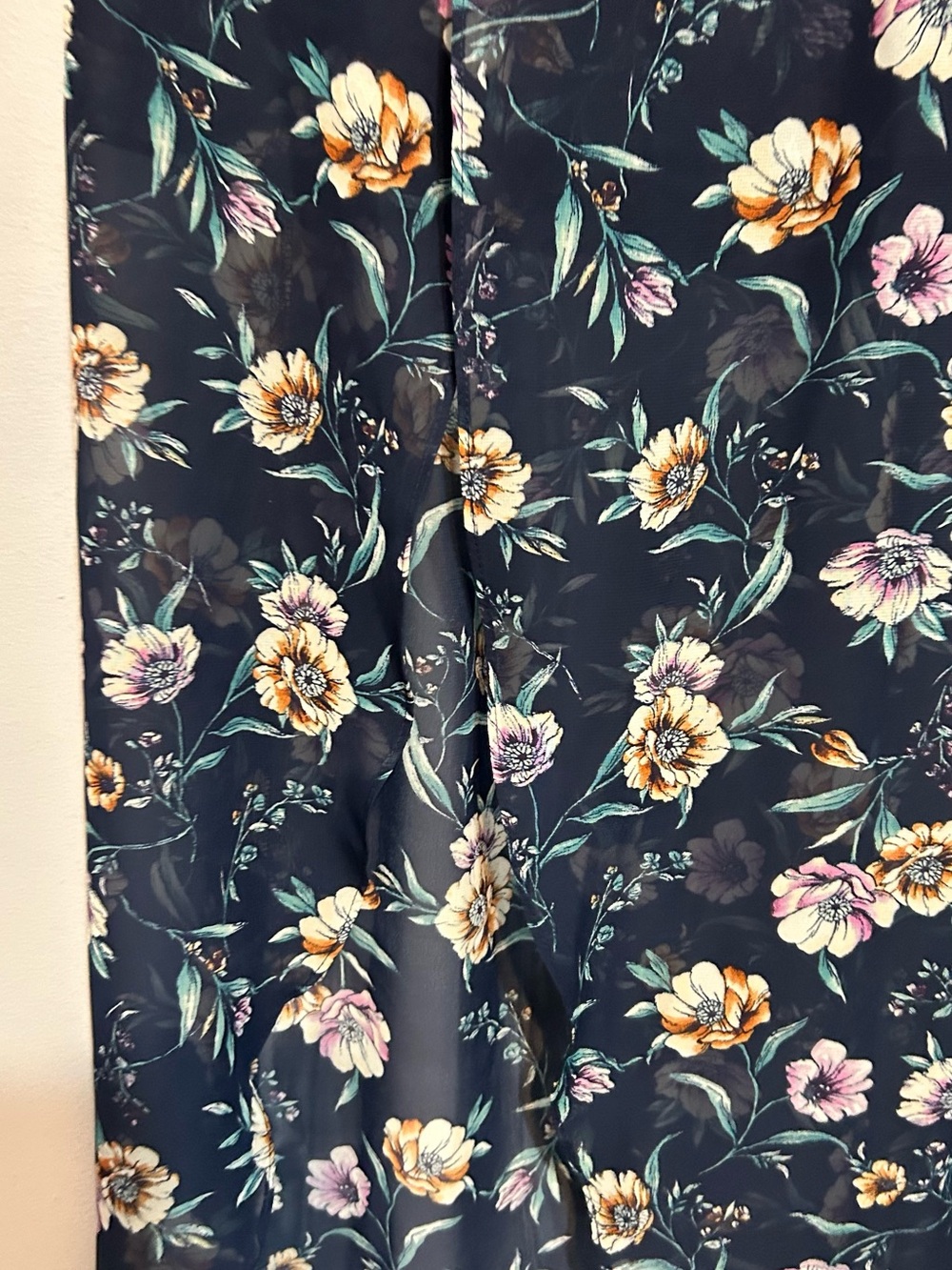 A. Byer 2 Piece Floral Crop Top and Short/Skirt Combo - Picture 12 of 16